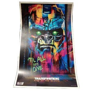 Transformers Rise Of The Beasts Movie Poster AMC Exclusive Early Access Event
